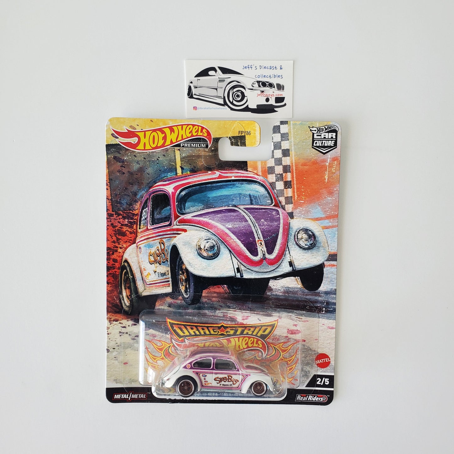 2023 Hot Wheels Dragstrip Demons Volkswagen Classic Bug VW **ERROR Car