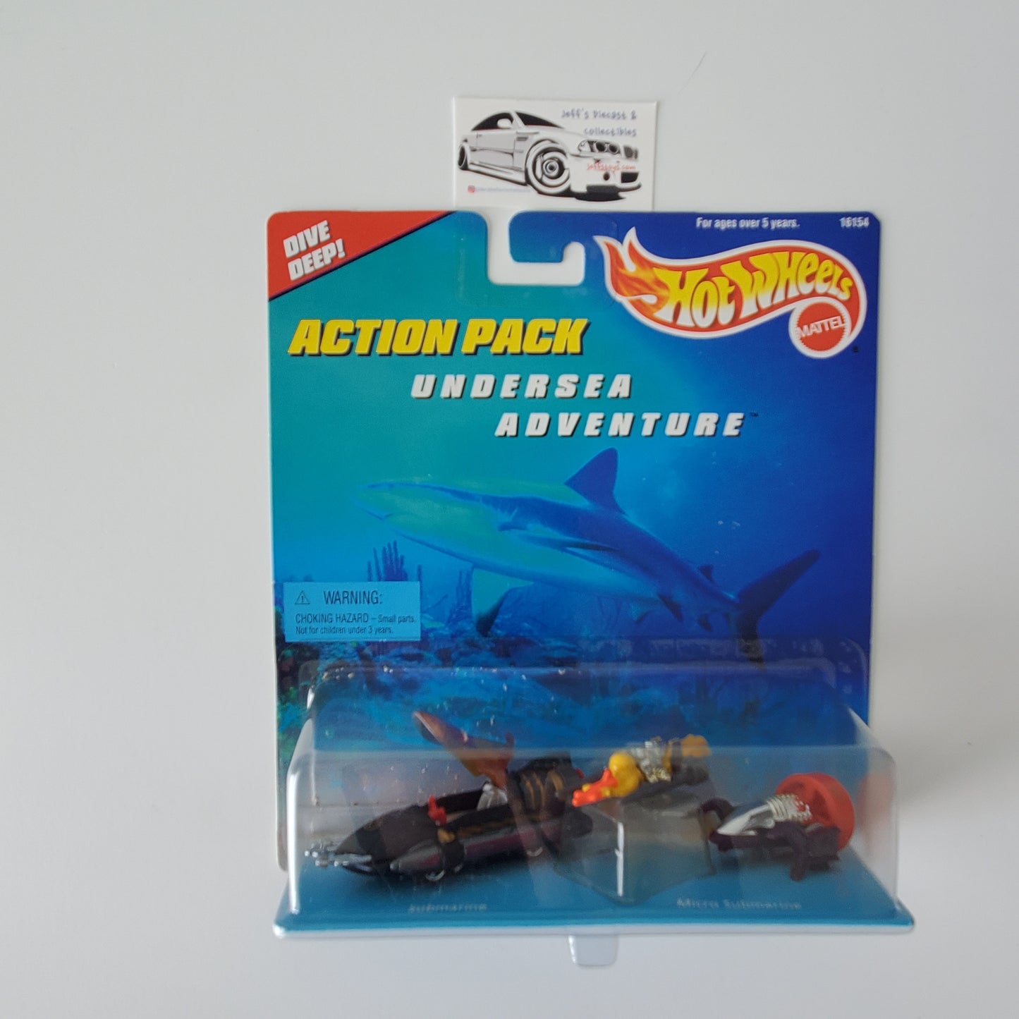 1996 Hot Wheels Action Pack Undersea Adventure