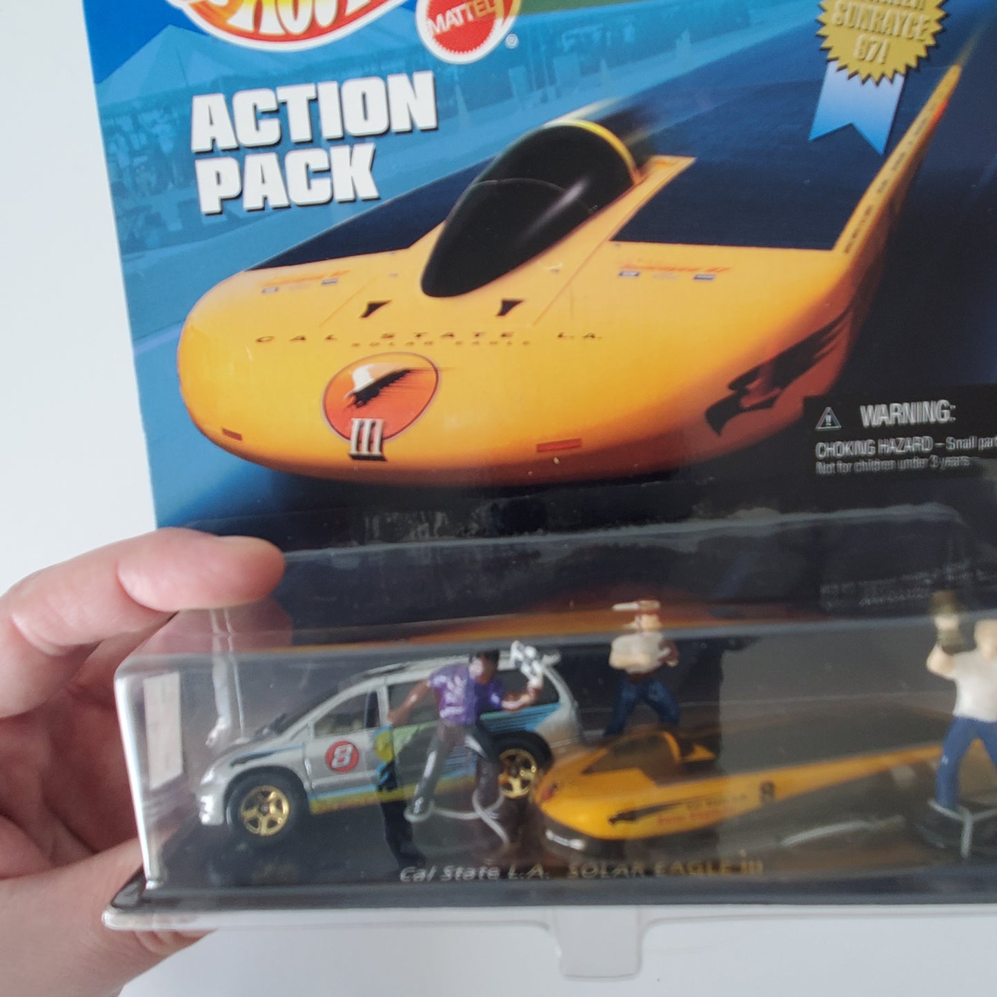 1998 Hot Wheels Action Pack Solar Racing