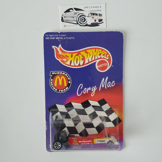 1996 Hot Wheels Cory Mac Dragster McDonald's