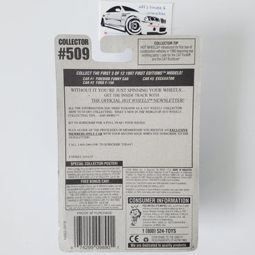 1997 Hot Wheels Firebird Funny Car #509