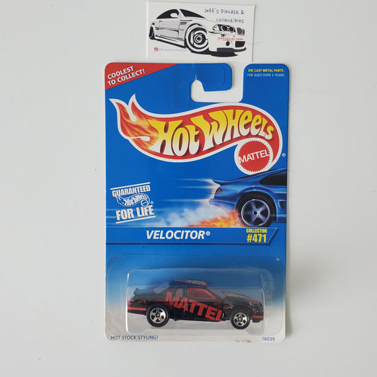 1996 Hot Wheels Velocitor Stocker #471 - Rare 5 Spoke