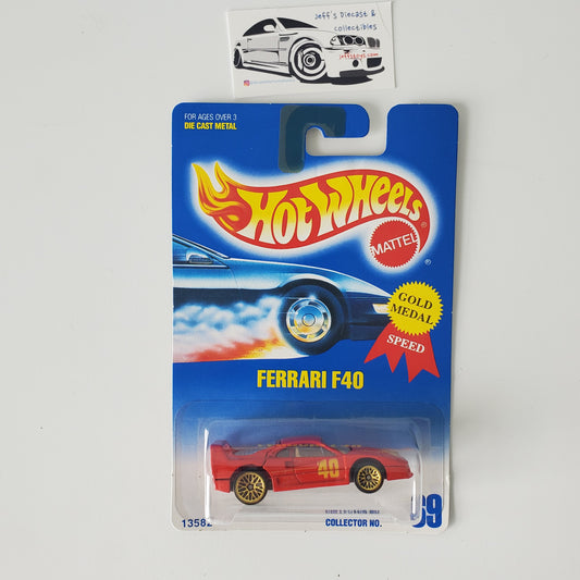1991 Hot Wheels Ferrari F40 #69