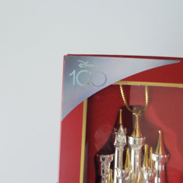 2023 Lenox Disney Cinderella's Castle Christmas Ornament 100th Anniversary
