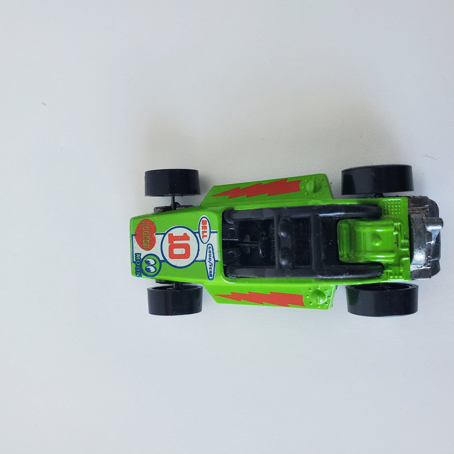 1975 Hot Wheels Rock Buster Dune Buggy B Green Malaysia