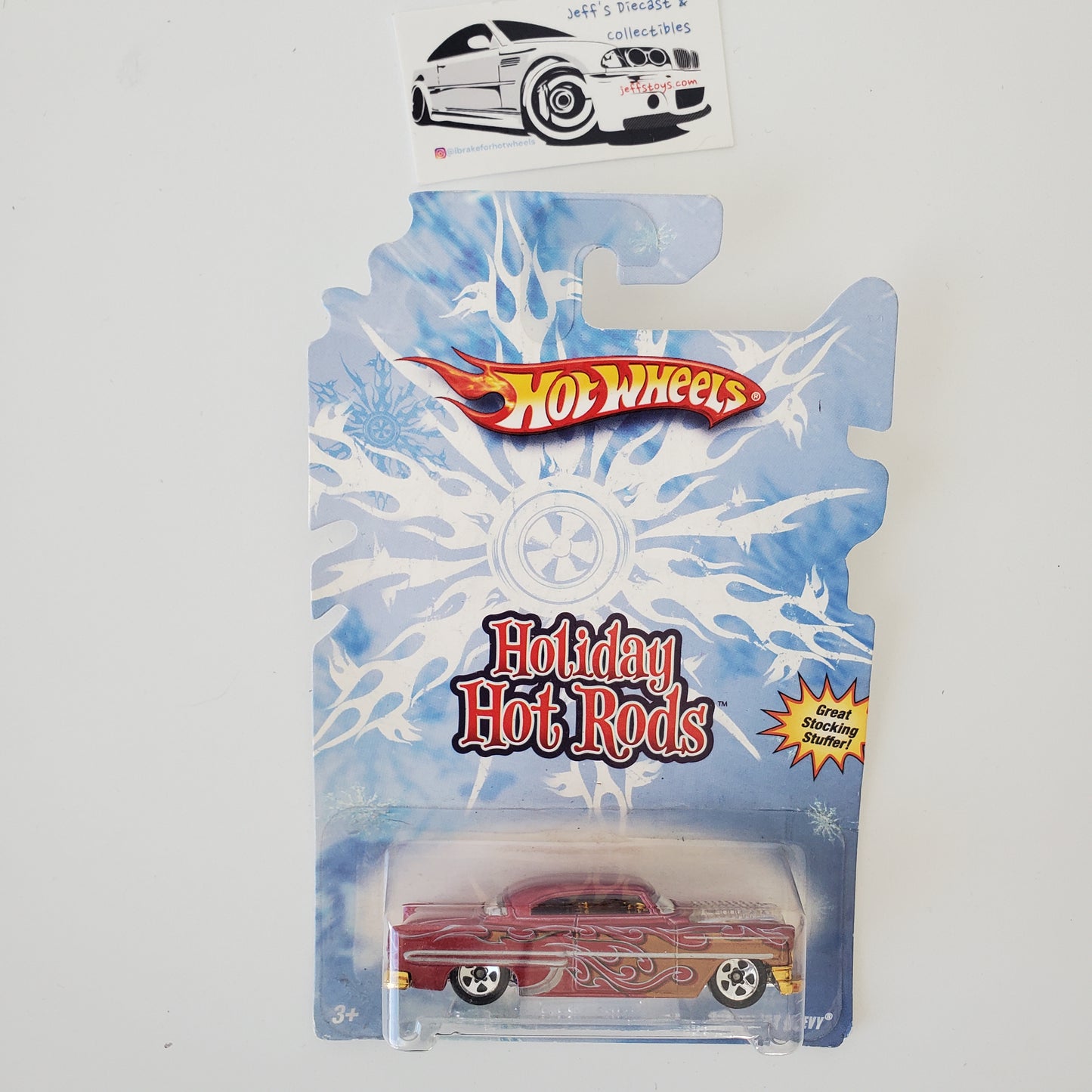 2008 Hot Wheels Holiday Hot Rods Custom '53 Chevy **Bad Card