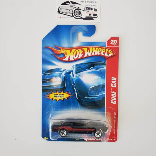 2007 Hot Wheels 1968 Mercury Cougar Code Car #104