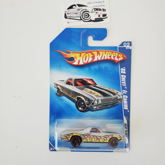 2009 Hot Wheels '68 Chevy El Camino #118 Silver