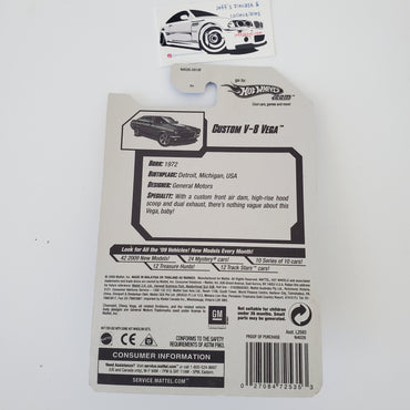 2009 Hot Wheels Custom V-8 Vega #23 Red