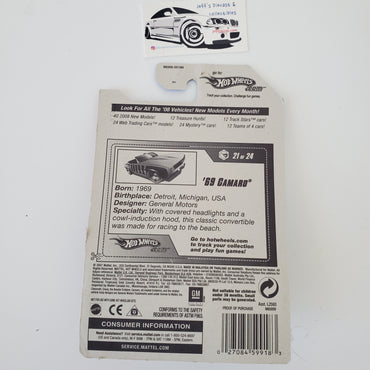 2008 Hot Wheels '69 Camaro #97 Web Trading