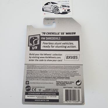 2018 Hot Wheels '70 Chevelle SS Wagon Daredevils