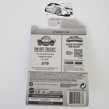 2015 Hot Wheels '67 Chevy C10 #143