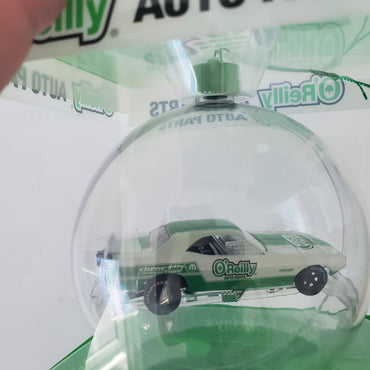 2023 M2 Machines O'Reilly's Christmas Ornament 1971 Dodge Challenger