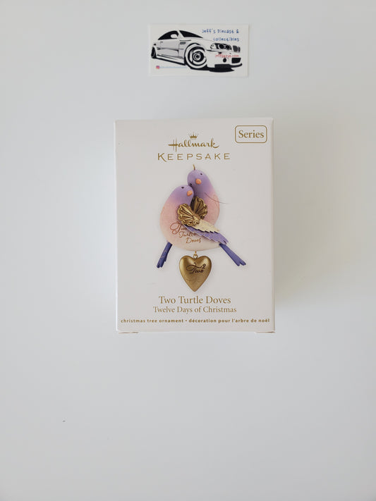 2012 Hallmark Two Turtle Doves - Used Excellent Condition
