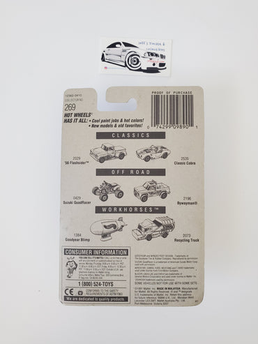 1991 Hot Wheels Oshkosh Cement Mixer #269