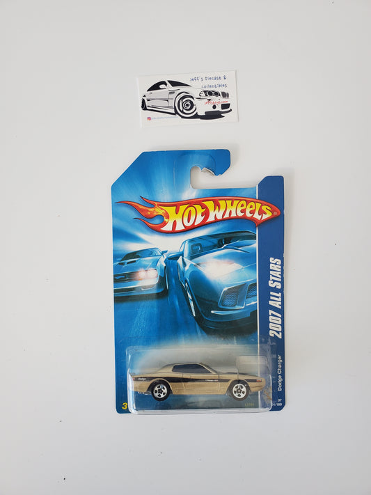 2007 Hot Wheels Dodge Charger #154 Gold