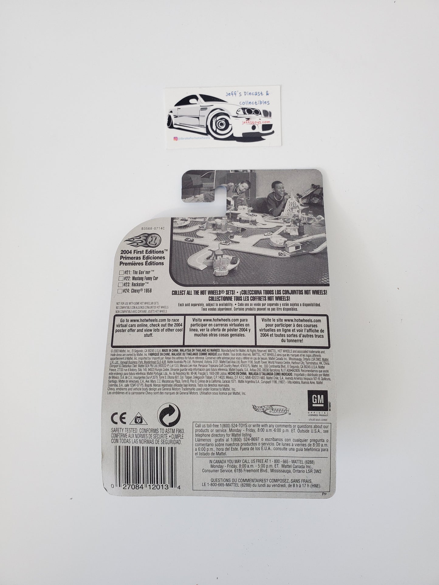 2004 Hot Wheels Hardnoze 1959 Chevy #24