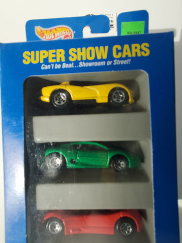 1995 Hot Wheels Super Show Cars 5 Pack - Mercedes!