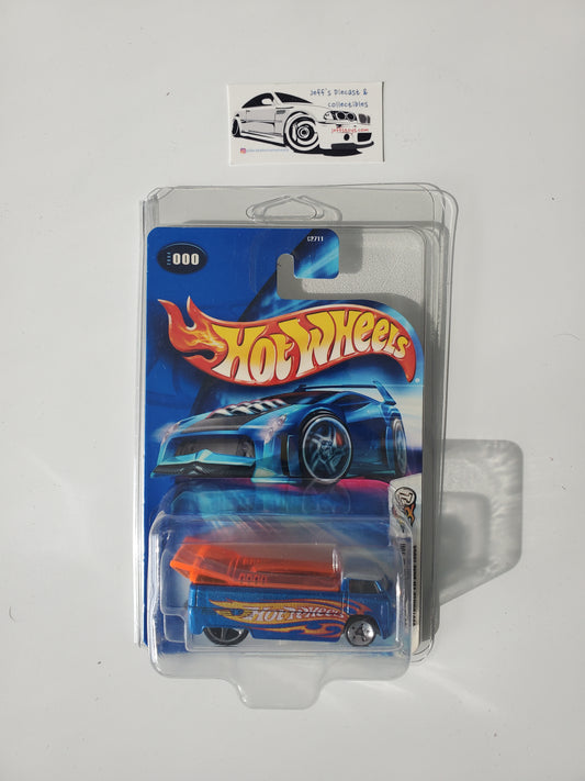 2004 Hot Wheels Customized VW Drag Truck #000 w/Protector