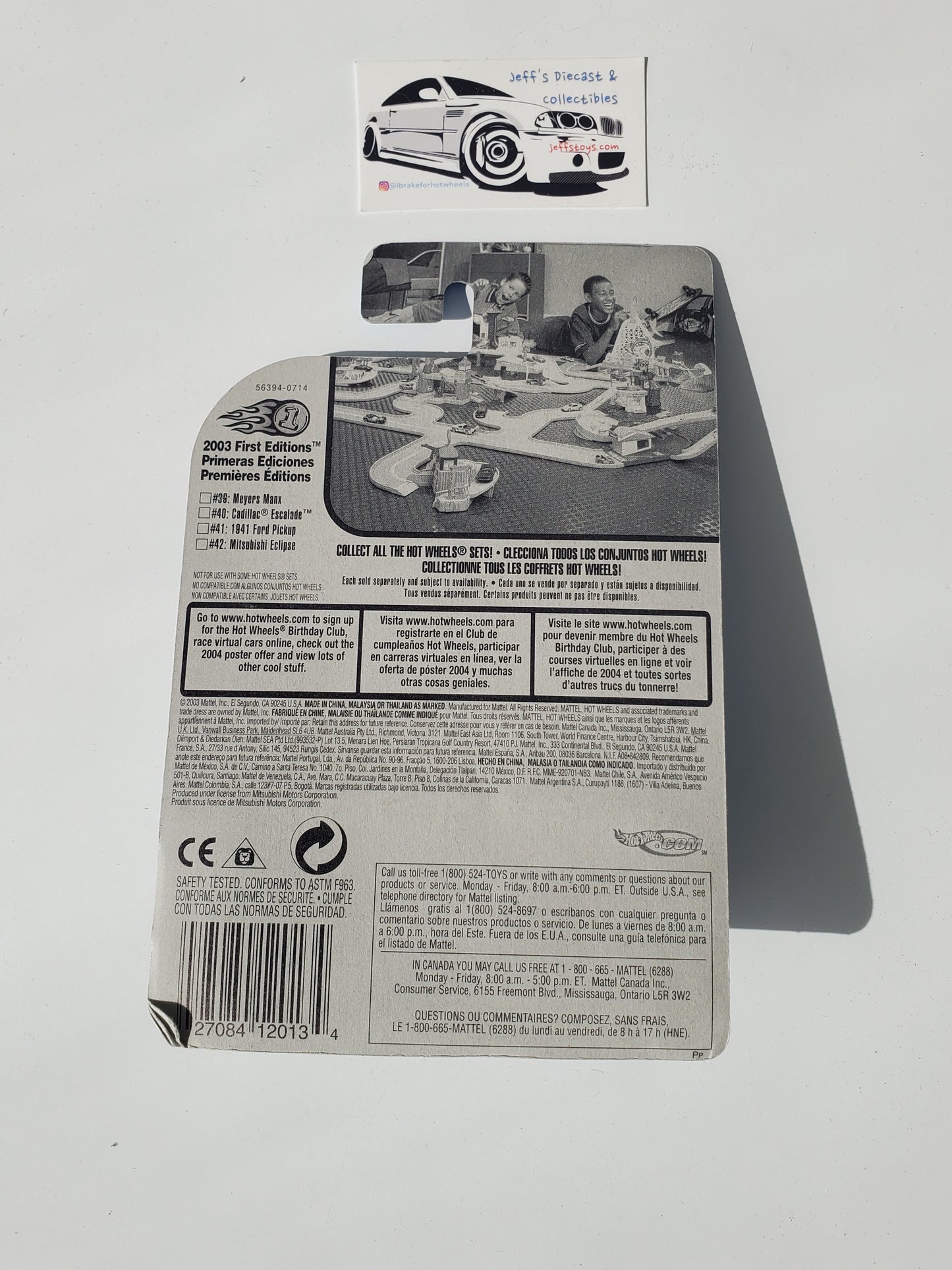 2003 Hot Wheels Mitsubishi Eclipse #54