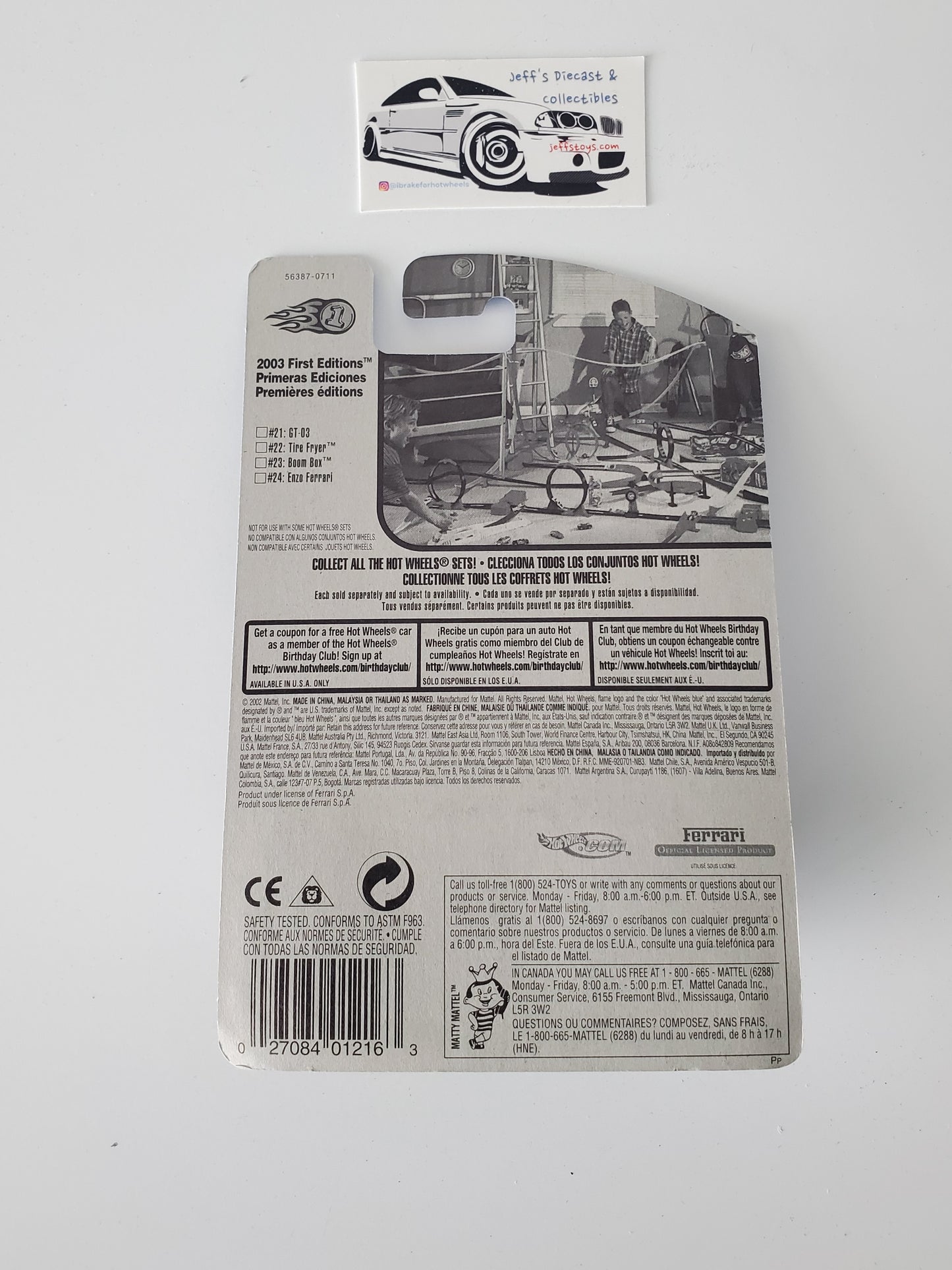 2003 Hot Wheels Enzo Ferrari #36