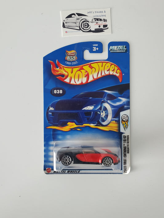 2003 Hot Wheels Bugatti Veyron #30
