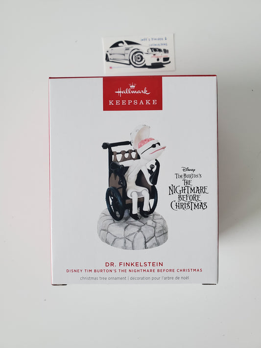 2024 Hallmark Nightmare Before Christmas Dr. Finkelstein Magic Ornament