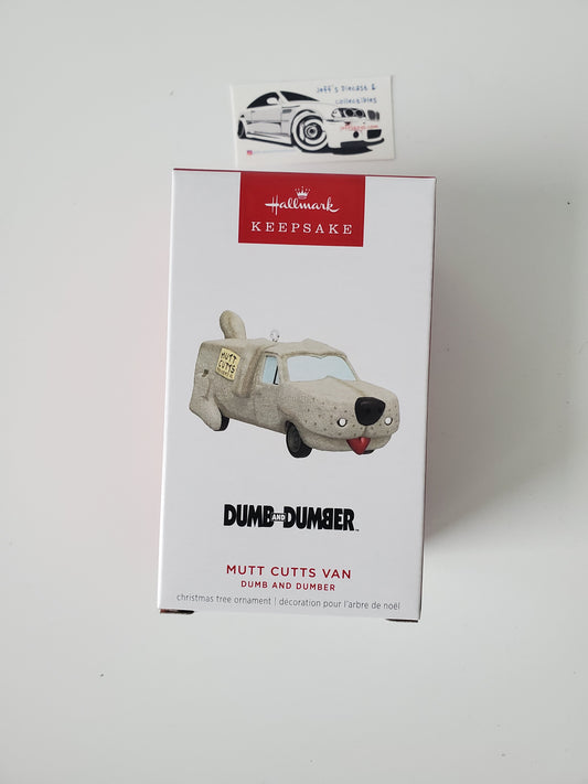 2024 Hallmark Dumb and Dumber Mutt Cutts Van Ornament