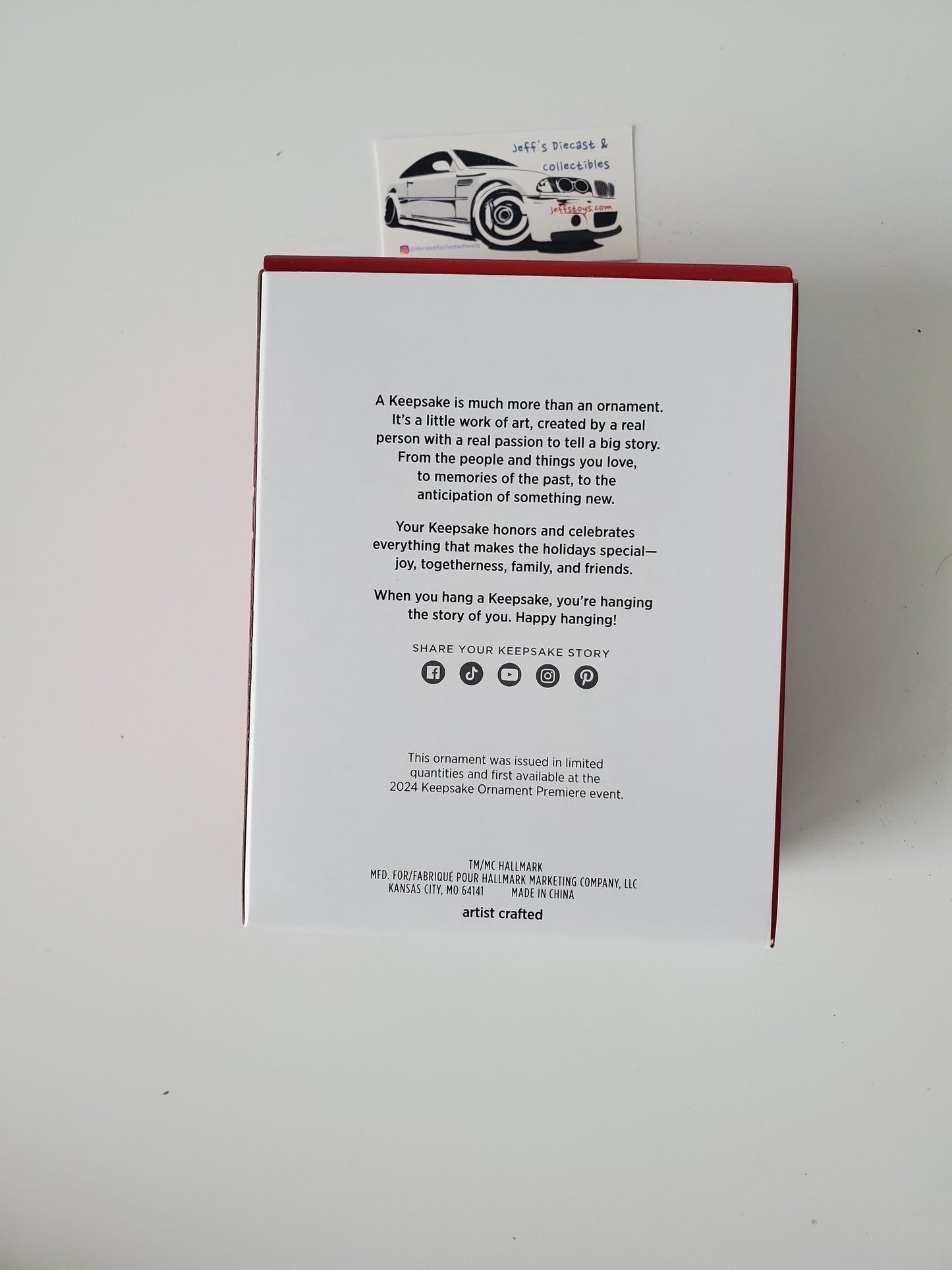 2024 Hallmark Harry Potter Bellatrix Lestrange Limited Edition Ornament