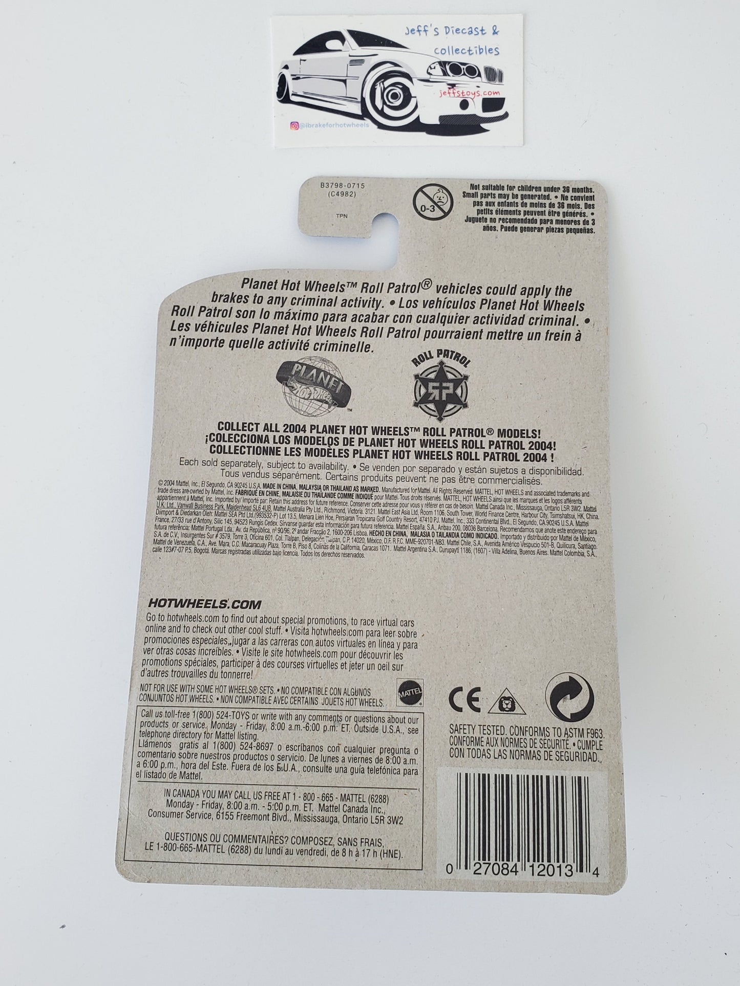 2004 Hot Wheels Roll Patrol Deora #199