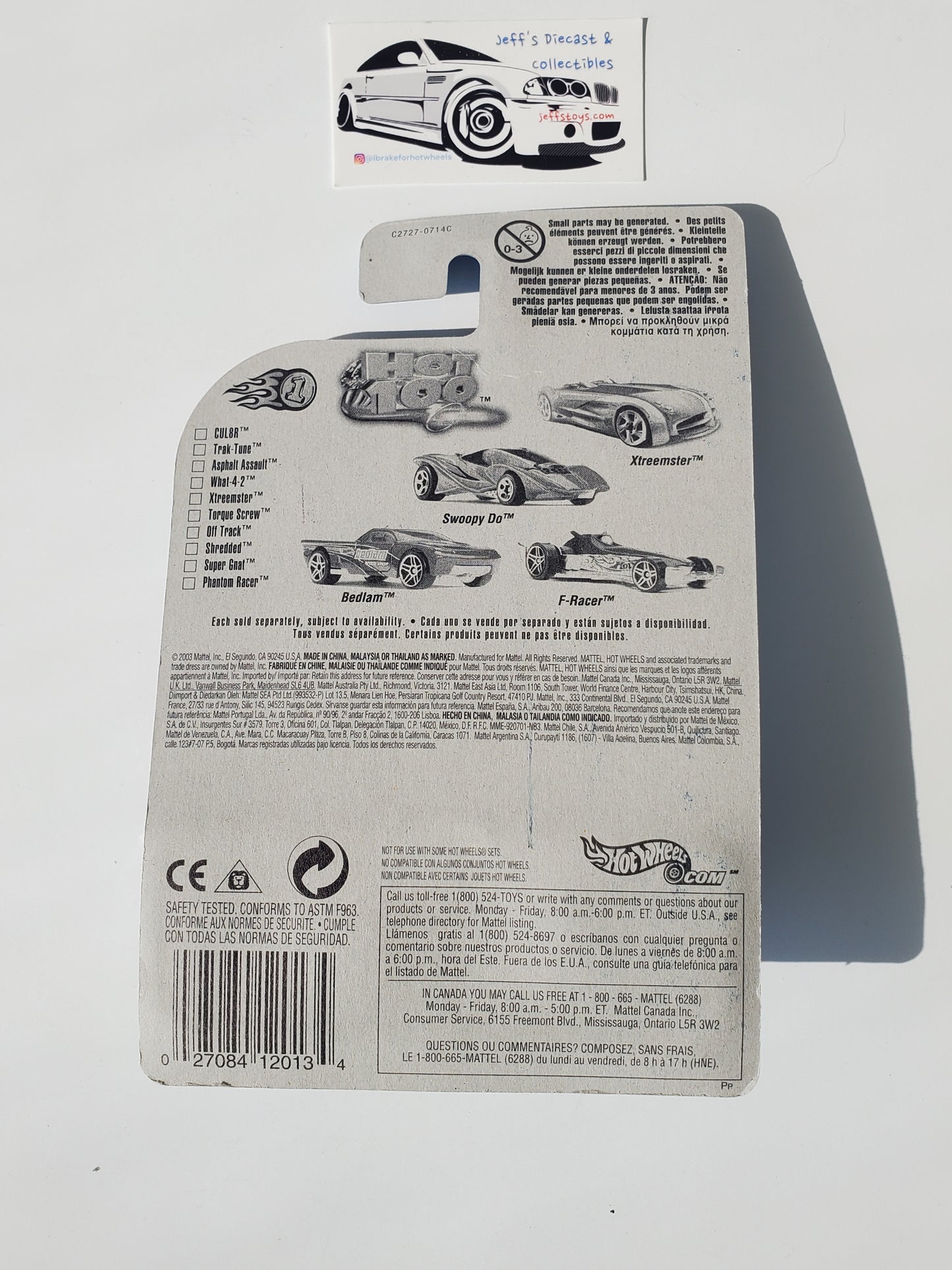 2004 Hot Wheels Off Track #84 -Orange