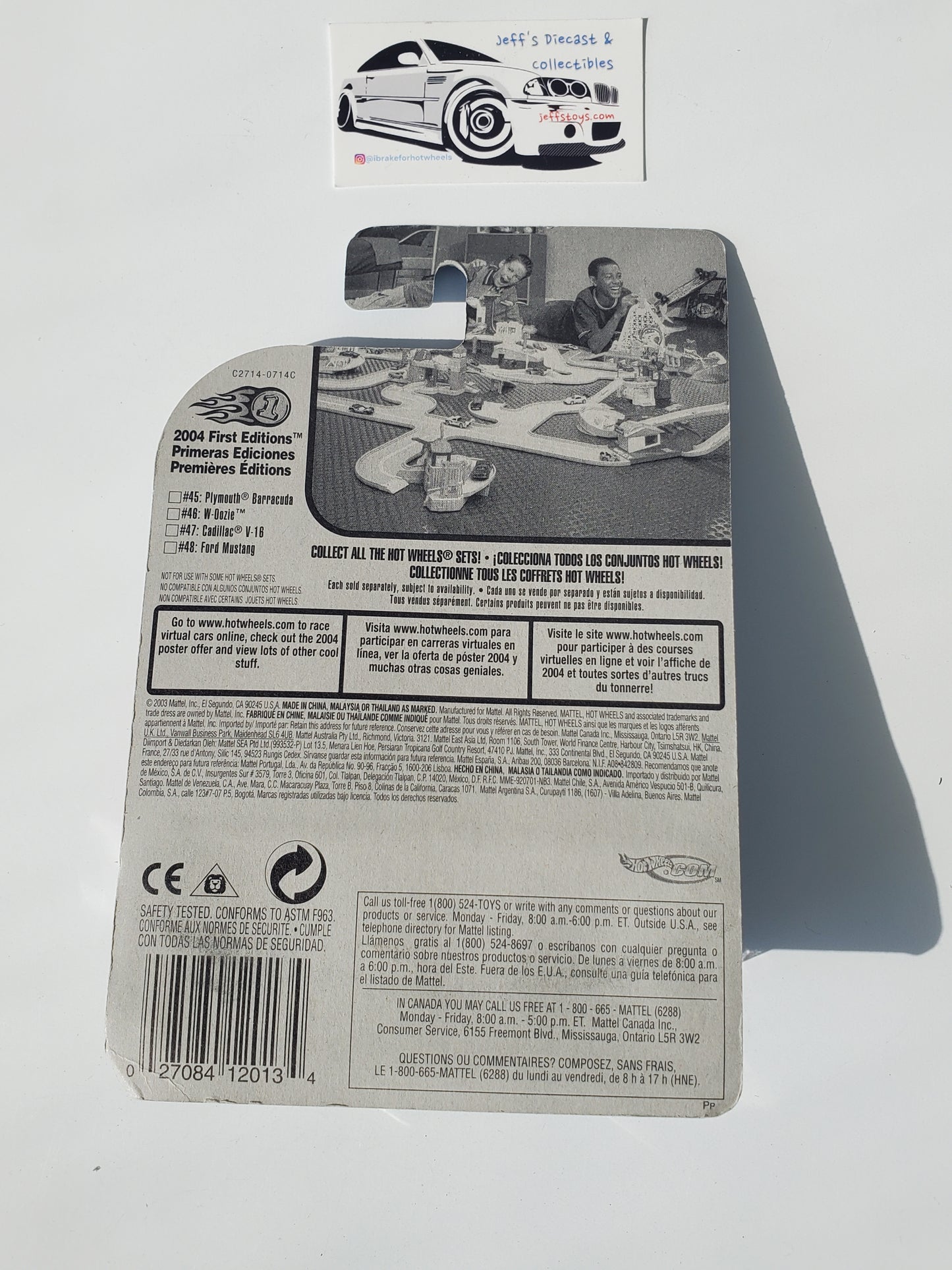 2004 Hot Wheels Crooze W-Oozie Motorcycle #46