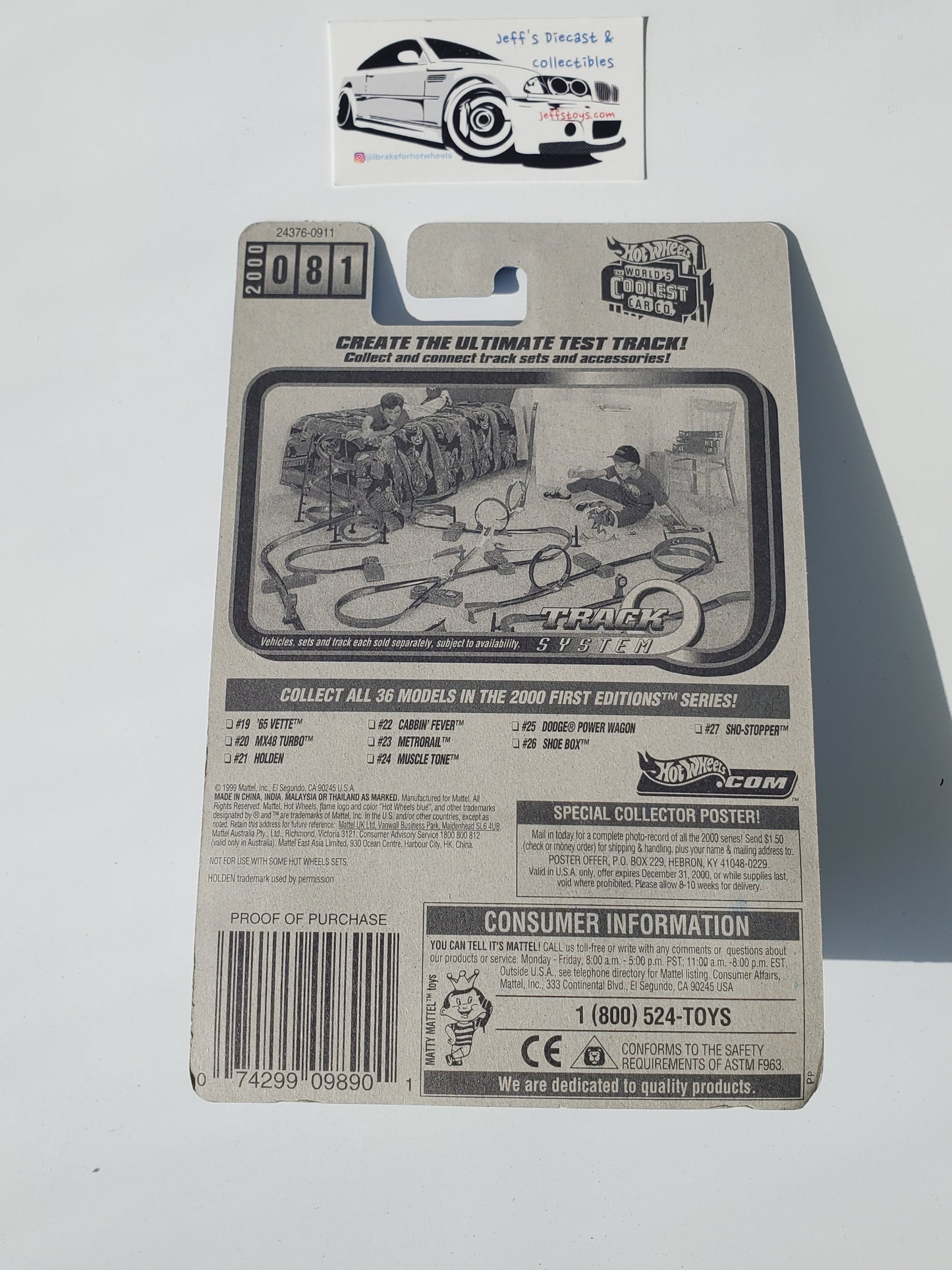 2000 Hot Wheels Holden #81