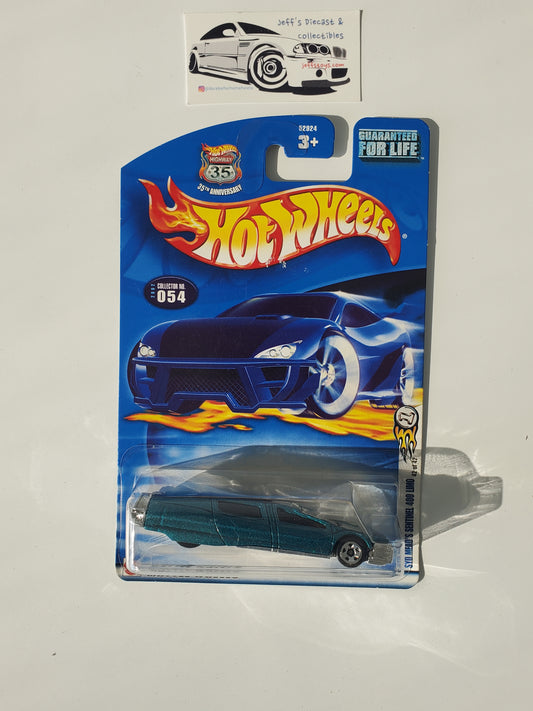 2002 Hot Wheels Syd Mead's Sentinel 400 Limo #54