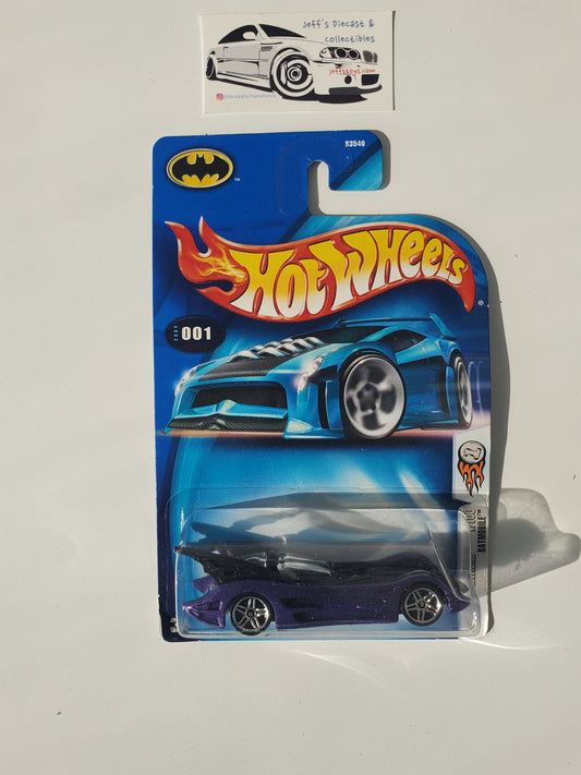 2004 Hot Wheels Batmobile #1 - Purple/Black Base