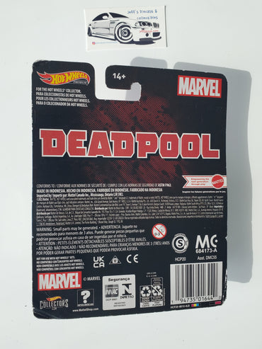 2022 Hot Wheels Premium Deadpool Scooter - Bad Card