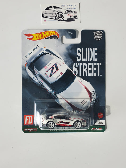 2021 Hot Wheels Premium Slide street '20 Toyota GR Supra