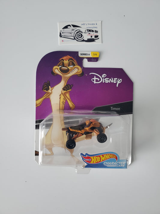 2018 Hot Wheels Character Cars Disney's The Lion King Timon