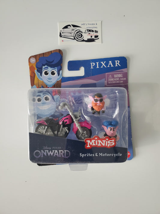 2019 Disney Pixar Onward Sprites & Motorcycle Minis