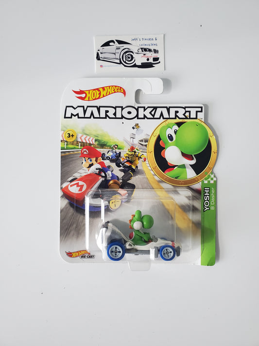 2018 Hot Wheels Mario Kart Yoshi B Dasher