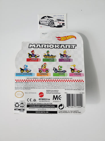 Hot Wheels Mario Kart Mario Standard Kart - B