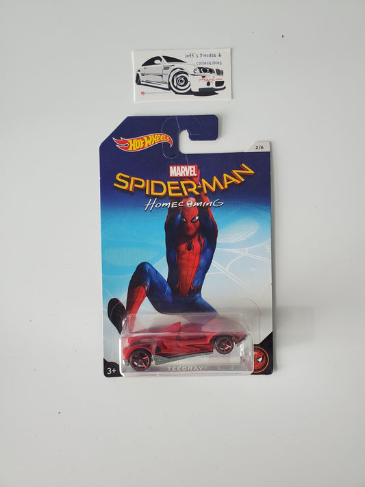 2017 Hot Wheels Spiderman Homecoming Teegray