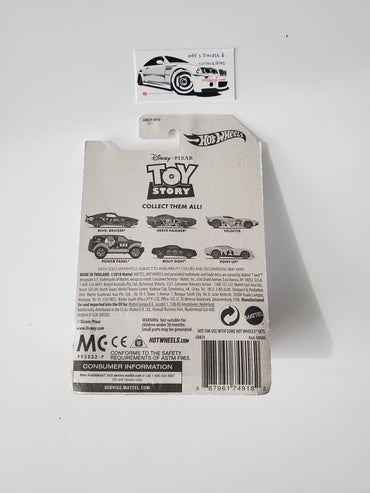 2019 Hot Wheels Toy Story Woody Blvd Bruiser