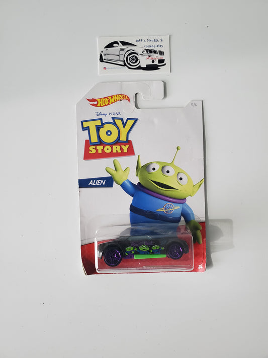 2019 Hot Wheels Toy Story Alien Bully Goat - poor card