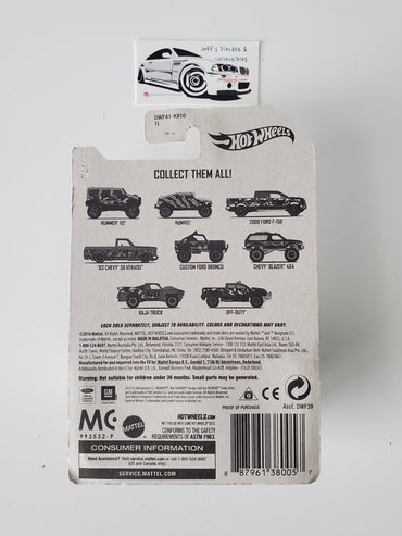 2017 Hot Wheels Camouflage Series Humvee