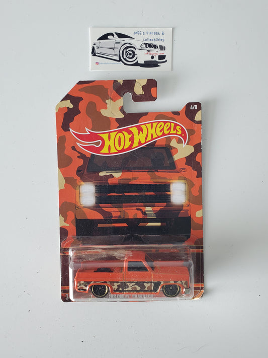 2017 Hot Wheels Camouflage Series '83 Chevy Silverado