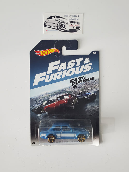 2017 Hot Wheels Fast and Furious '70 Ford Escort RS1600 6/8