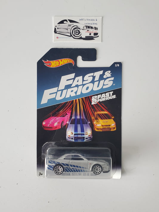 2017 Hot Wheels Fast and Furious Nissan Skyline GT-R 2/8