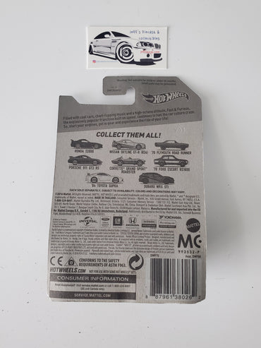 2017 Hot Wheels Fast and Furious Honda S2000 1/8