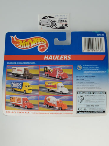 1996 Hot Wheels Haulers Mott's